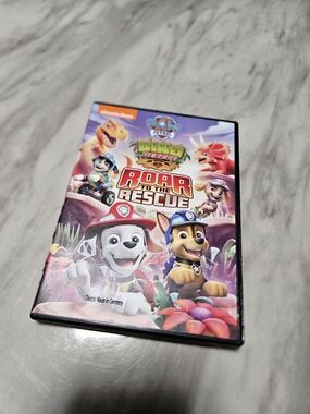 Paw Patrol Roar to the Rescue DVD - Red, Blue, Purple